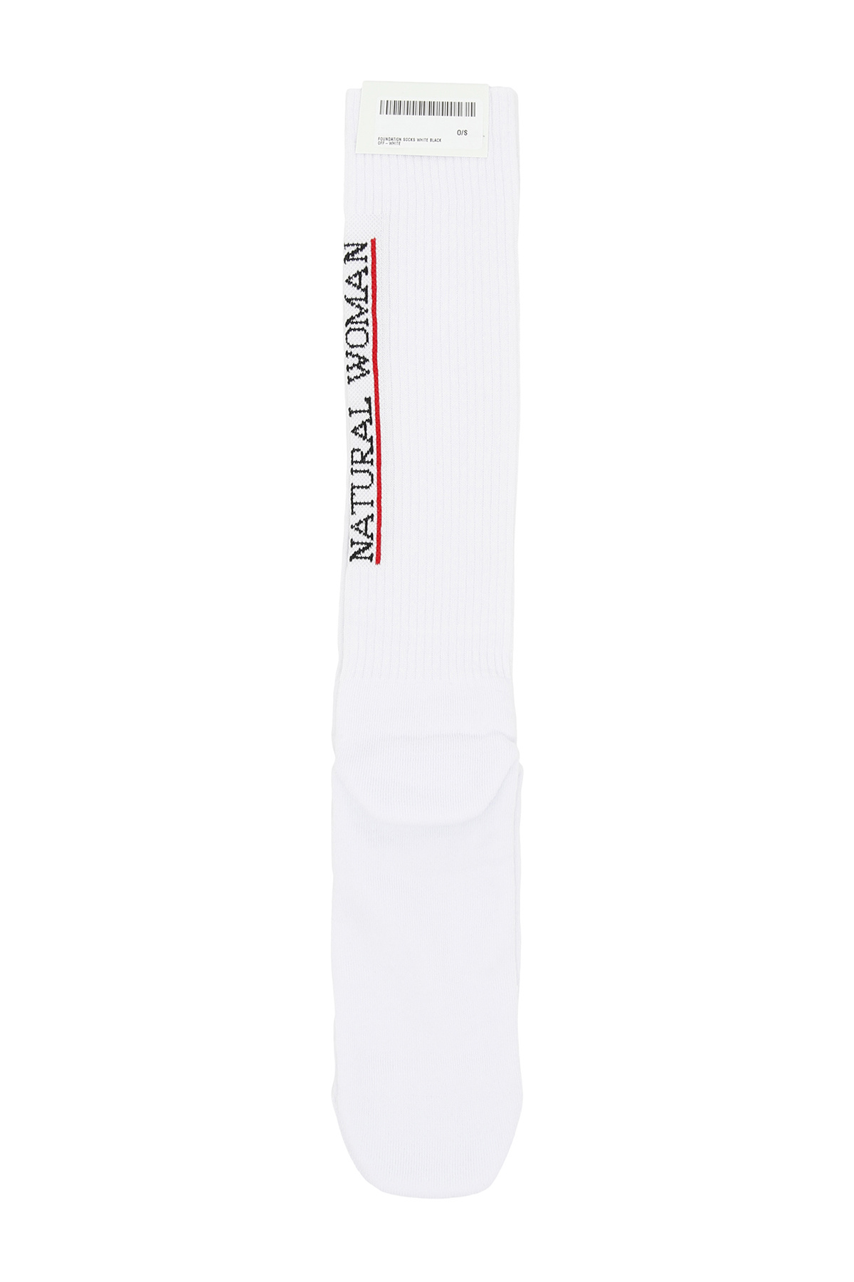 Off-white Logo Printed Socks In White