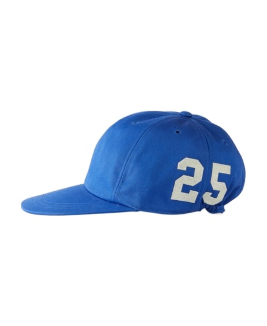 Gucci Logo-print Cotton-canvas Baseball Cap In Blue