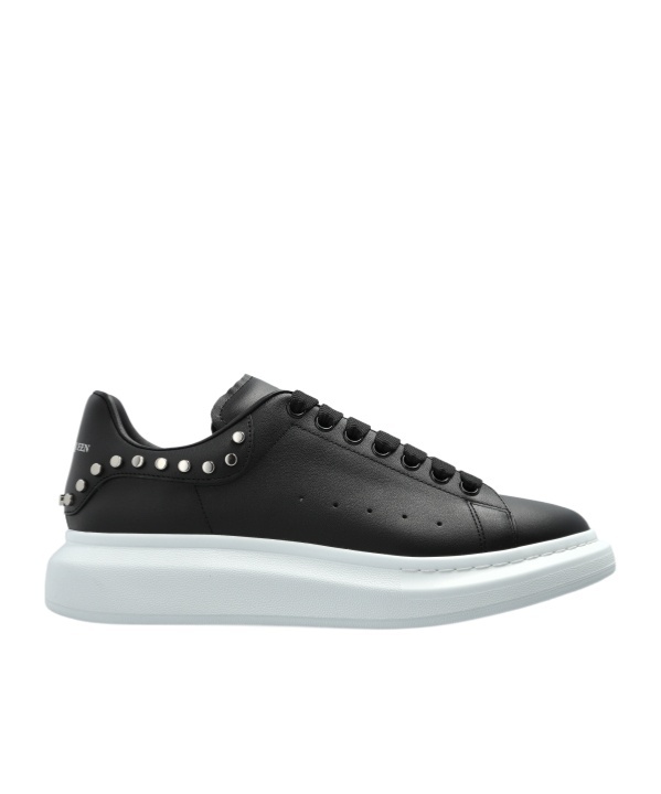 Alexander Mcqueen Studded Leather Platform Sneakers