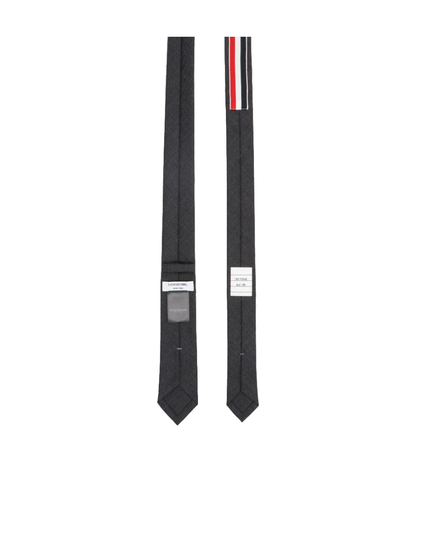 Thom Browne Classic Tie In Black