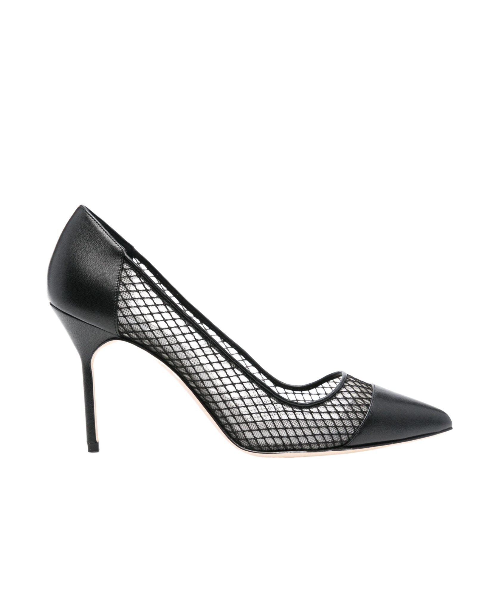 Manolo Blahnik Capcourme 90 Pumps In Black