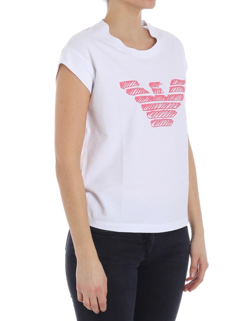 EMPORIO ARMANI GRAPHIC PRINTED T-SHIRT