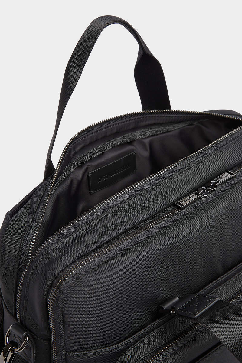 Dsquared2 Urban Briefcase Bag Black In Black