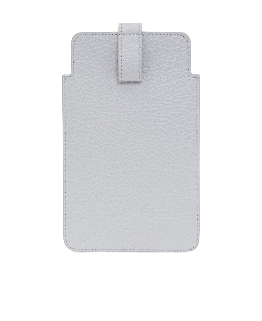 MAISON MARGIELA NECK-STRAP LEATHER PHONE CASE 