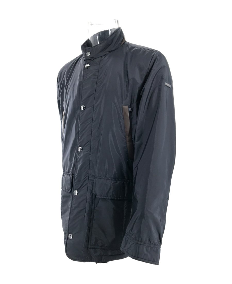 Paul & Shark Emblem Cotton Suit In Black