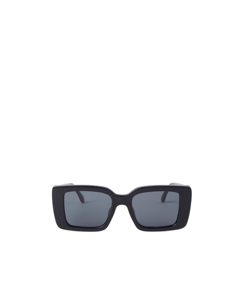 Palm Angels Eyewear Dorris Square Frame Sunglasses In Gray