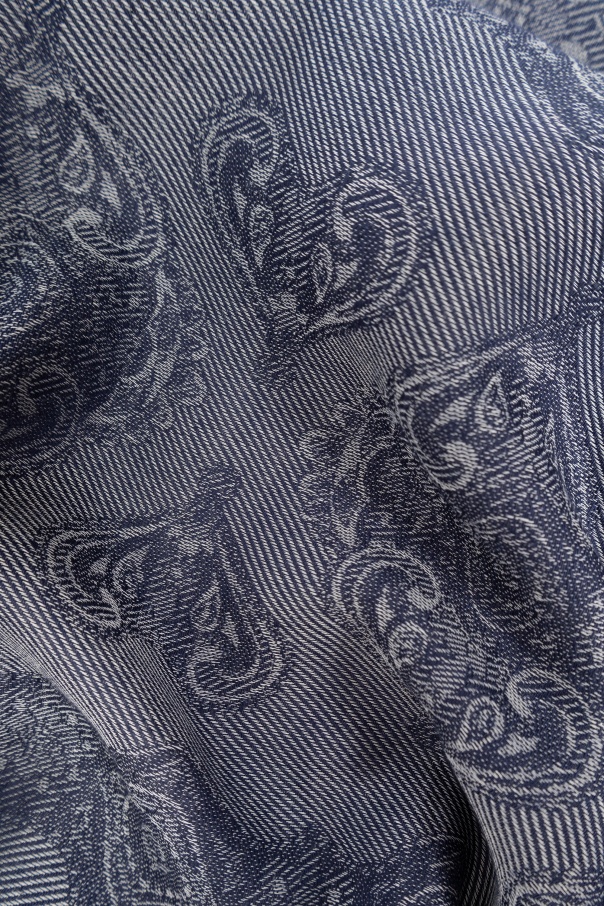 Etro Paisley-print Fringed Scarf