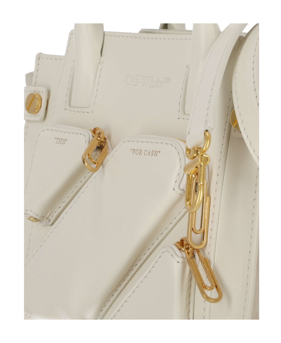 Off-white Small City Tote Bag In White