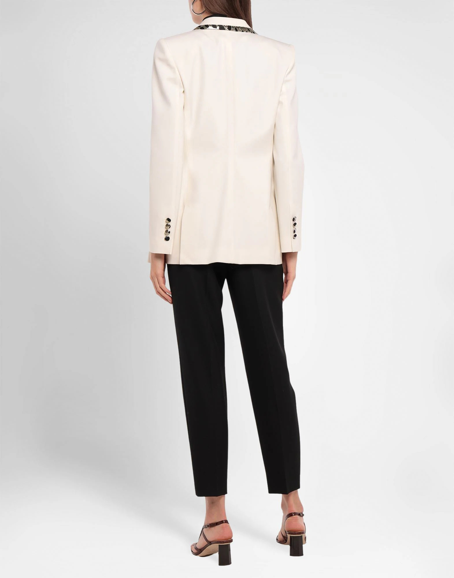 Dolce & Gabbana Double-breasted Blazer In White