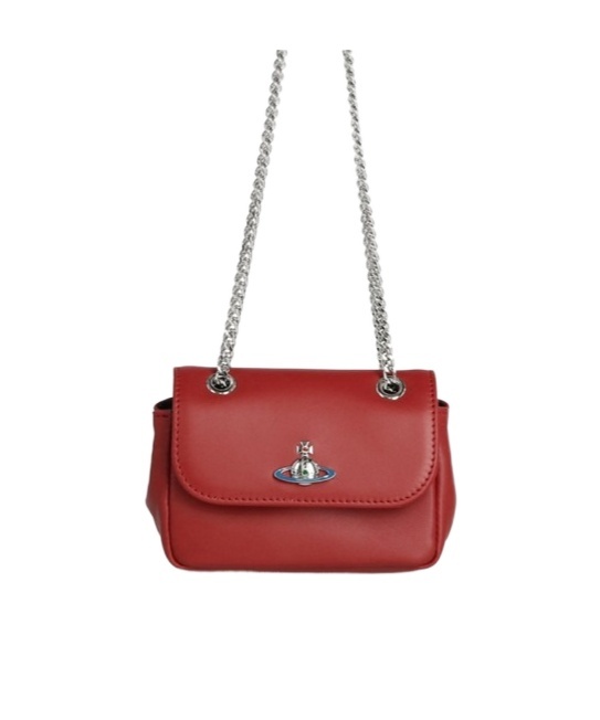 Vivienne Westwood Flip Shoulder Bag In Red