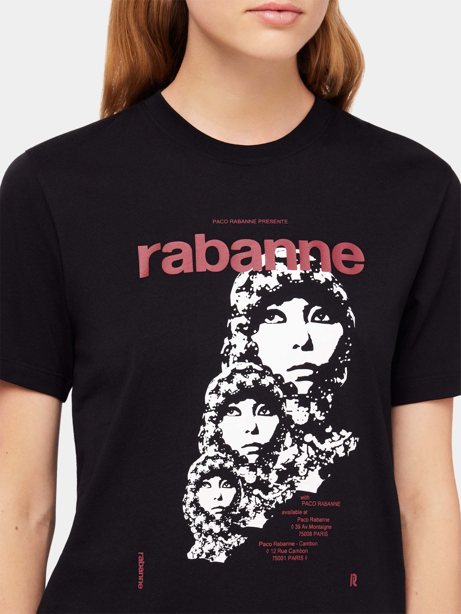 RABANNE VISCONTI-INSPIRED COTTON T-SHIRT
