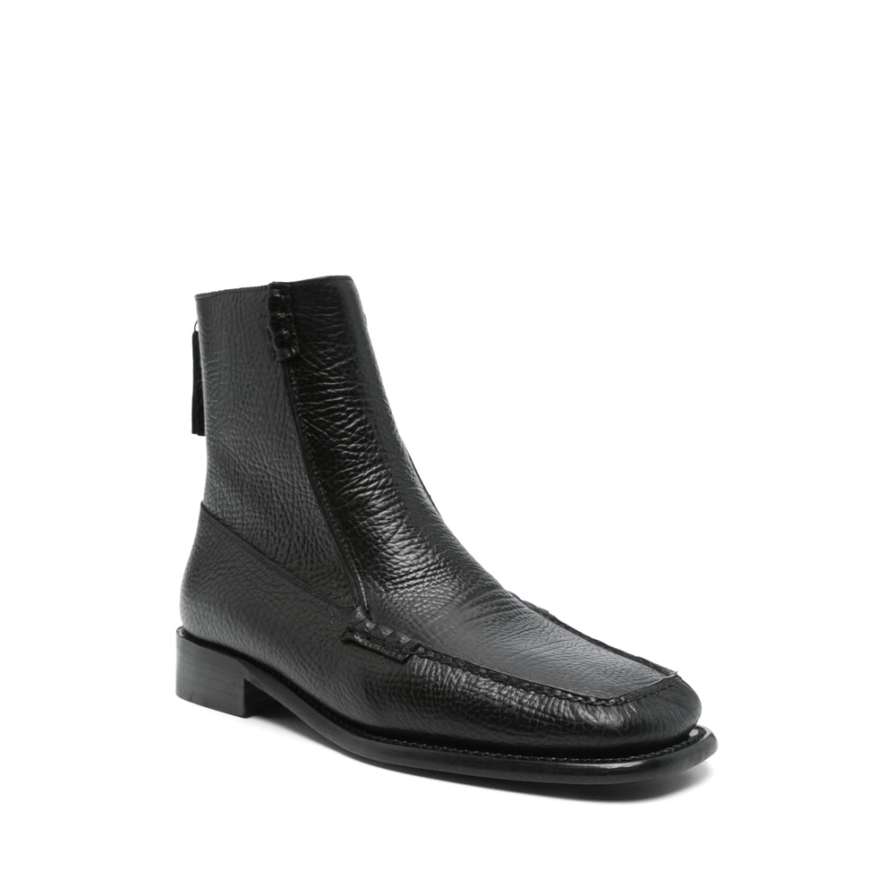 Hereu Zip-detail Leather Boots