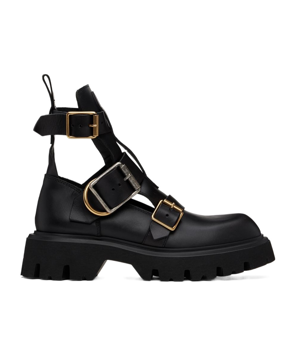 Vivienne Westwood Rome Commando Boots In Black