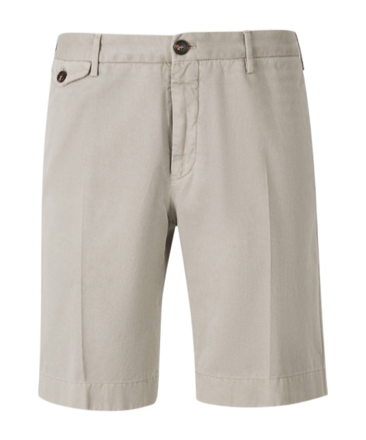 Incotex Tailored Chino Shorts In Gray