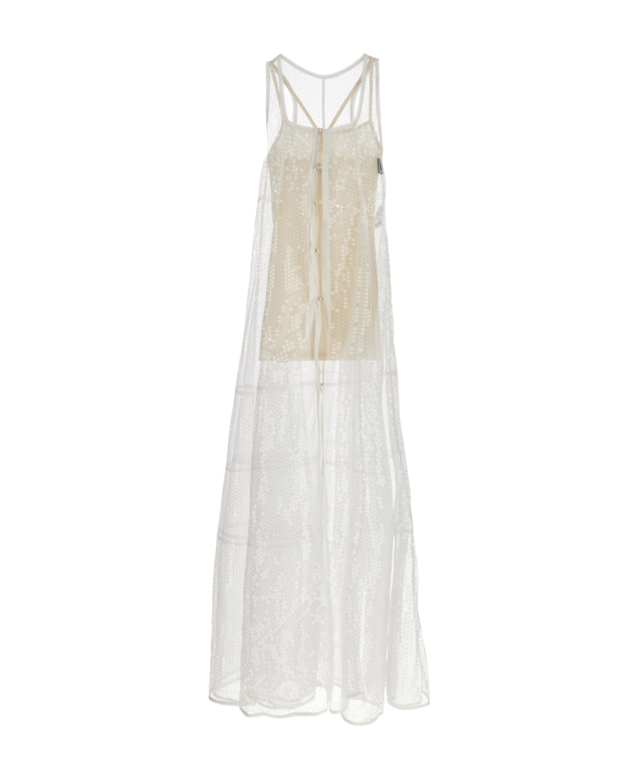 Jacquemus Le Robe Dentelle Dresses White In White