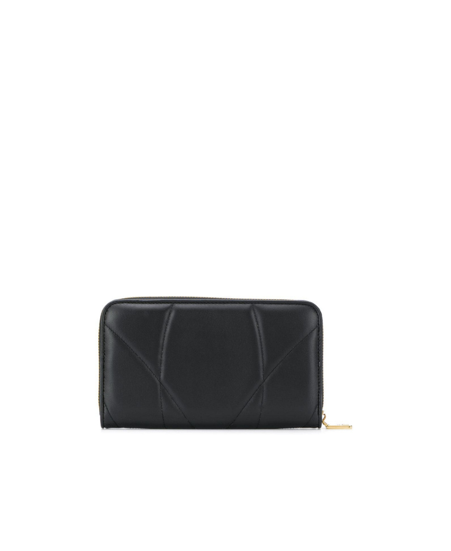 Dolce & Gabbana Quilted Heart Wallets Gold-tone Hardware In Green
