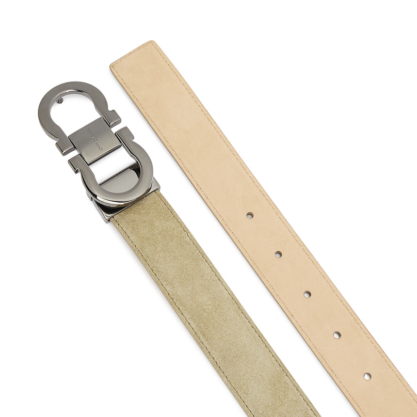 Ferragamo Adjustable Gancini Belt