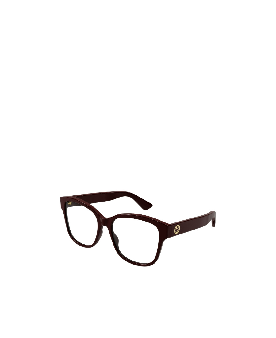 Gucci Eyewear Rectangle Frame Glasses In Brown