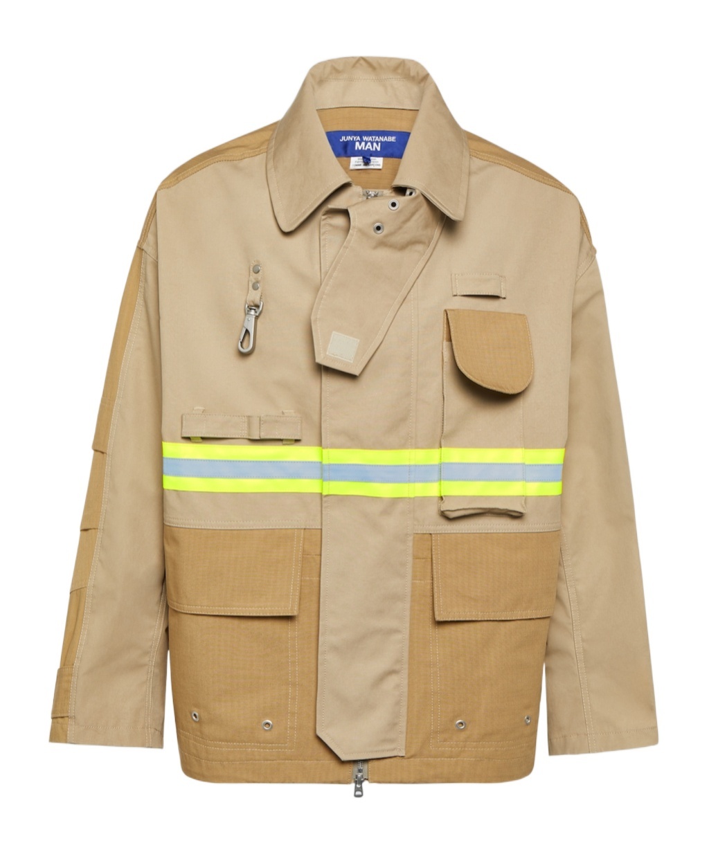 Junya Watanabe Long-sleeved Casual Jacket In Nude