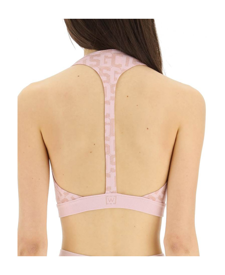 Gcds Logo Sports Vest In Nude