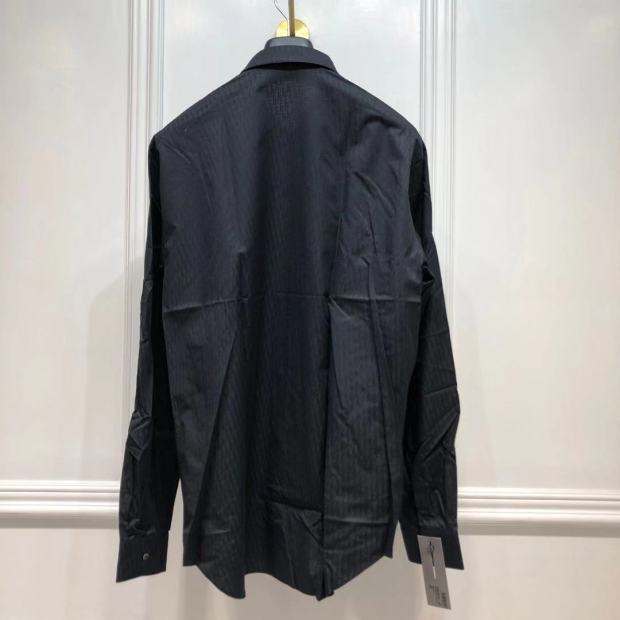 Shop Dior Oblique Shirt In Black