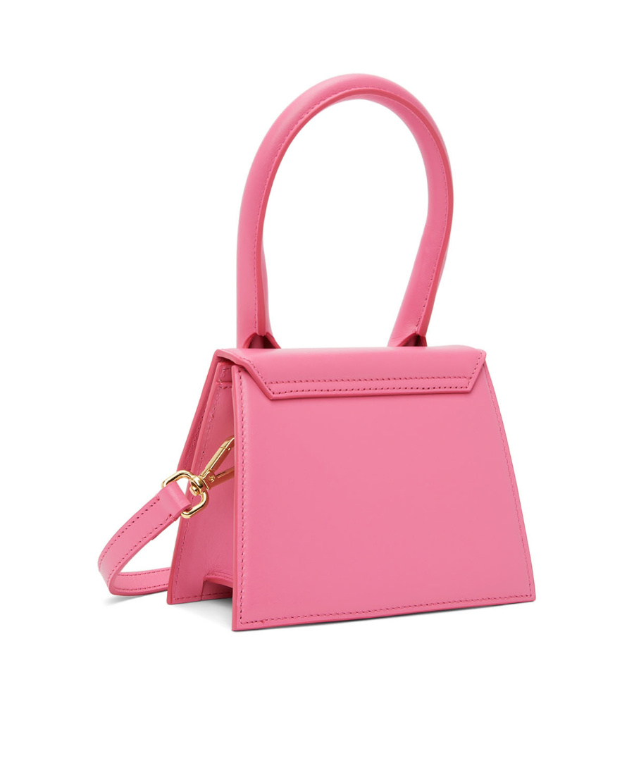 Jacquemus Le Chiquito Logo Lettering Mini Tote Bag In Pink