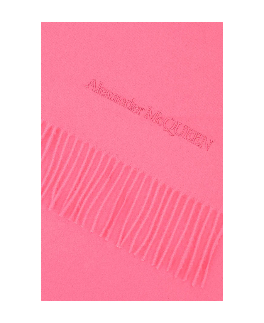 Alexander Mcqueen Scarves And Foulards In Pink