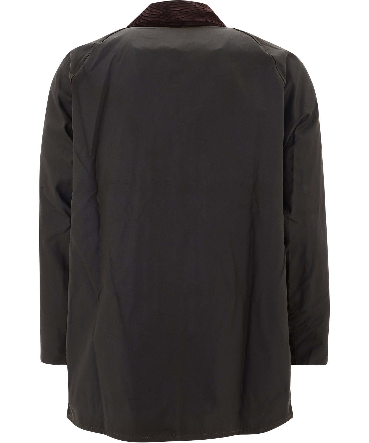 Barbour Bedale Waxed Cotton Jacket In Black
