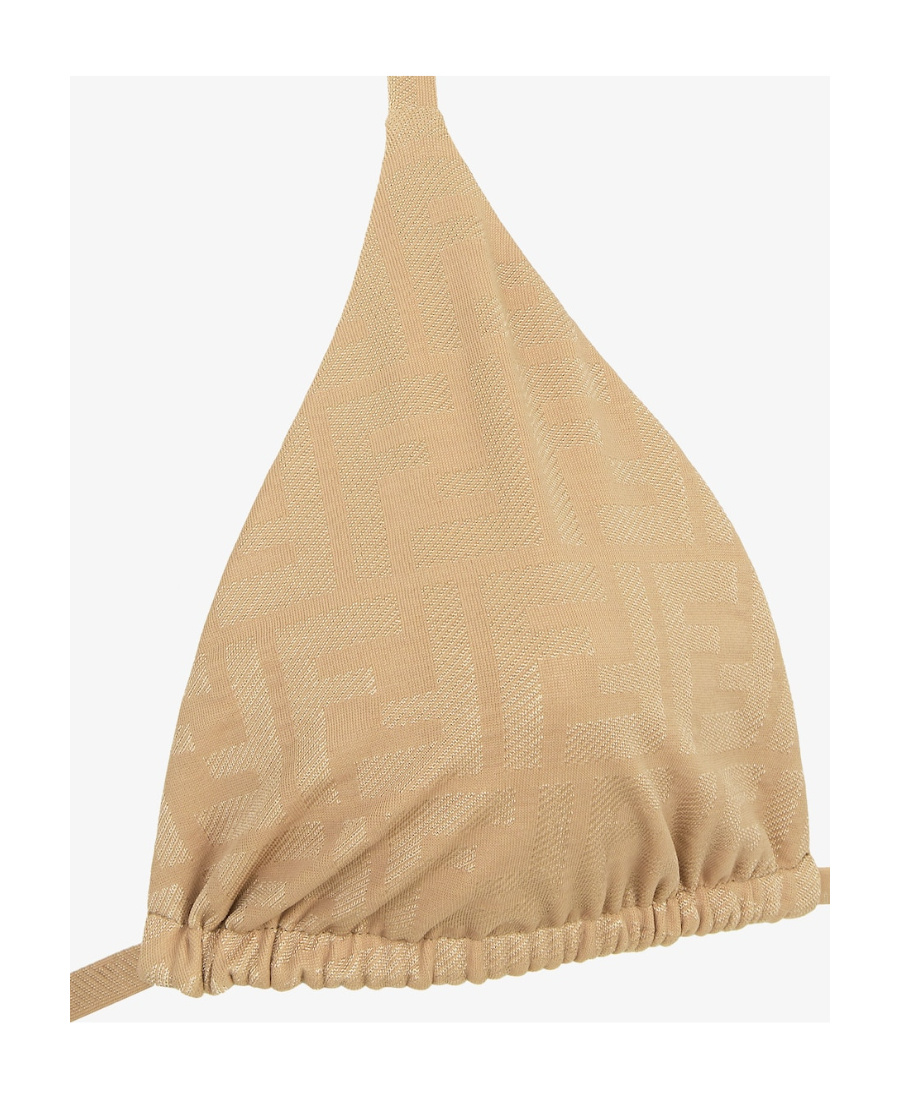 Fendi Double-sided Bikini In Nude