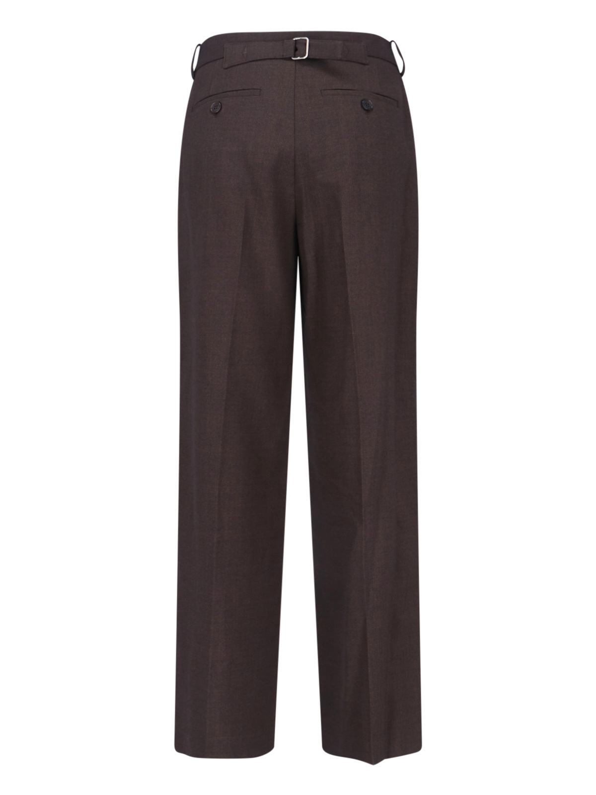 Low Classic Tailored Trousers With Pockets And Loops In Multi