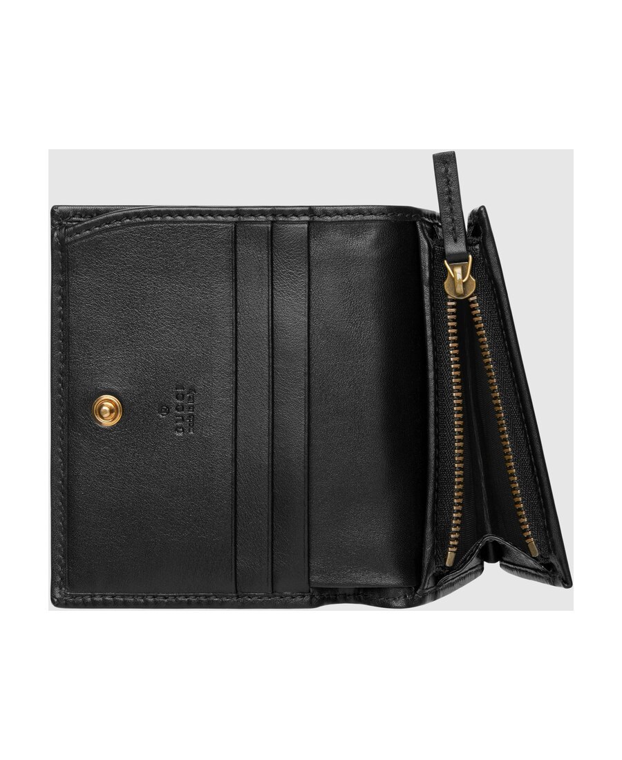 Gucci Gg Marmont Small Wallet In Black