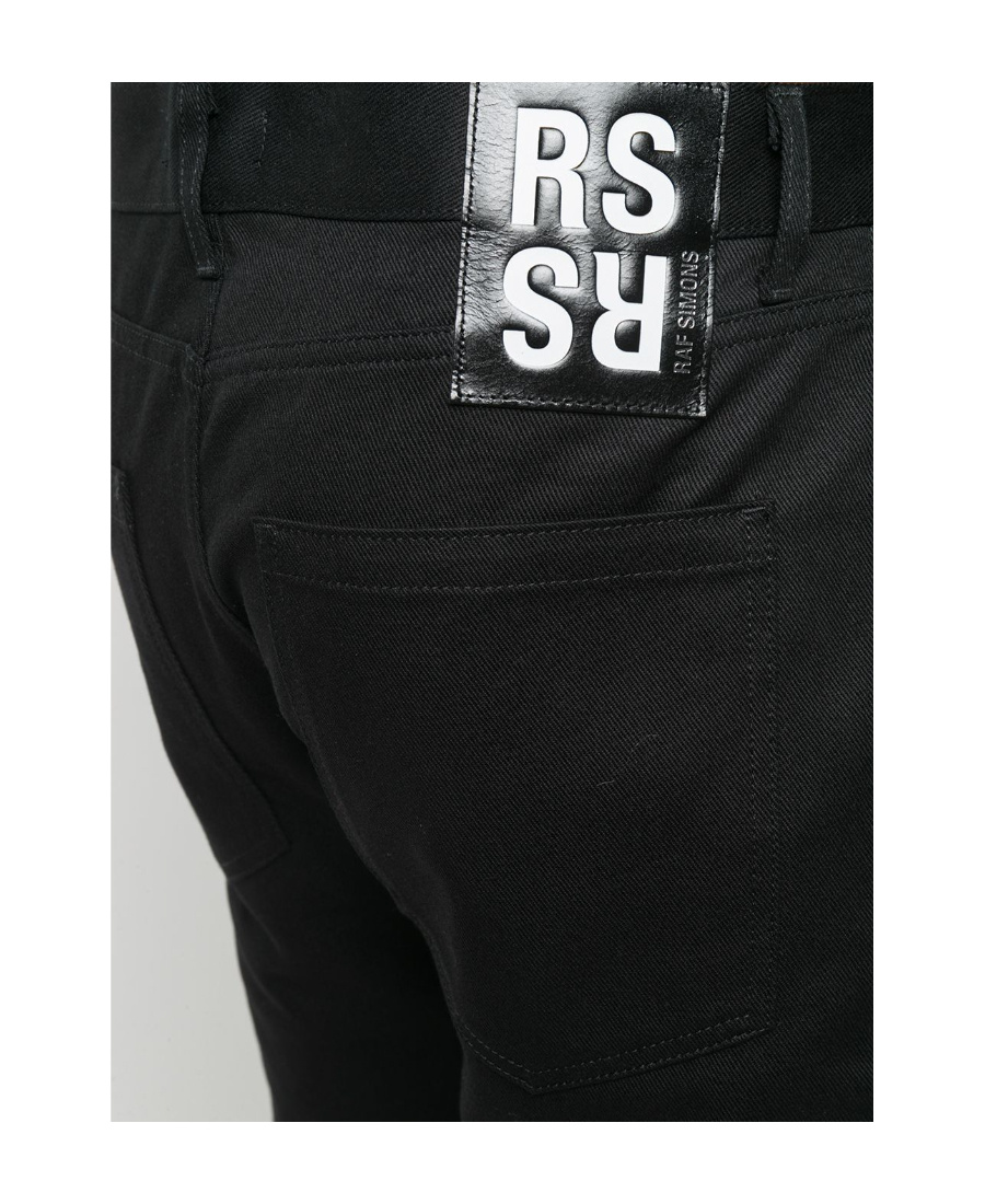Raf Simons Straight Jeans In Black