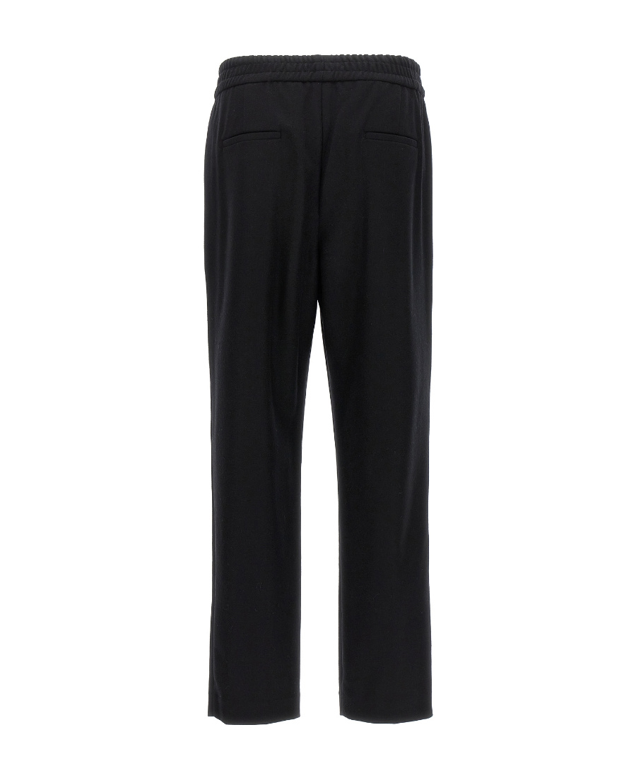 MONCLER FLANNEL JOGGING TROUSERS 