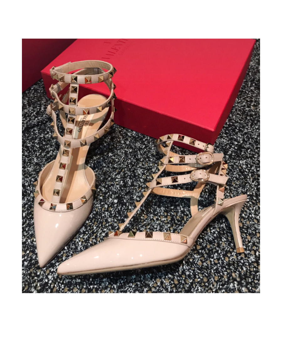 VALENTINO GARAVANI LOGO HIGH HEELS 