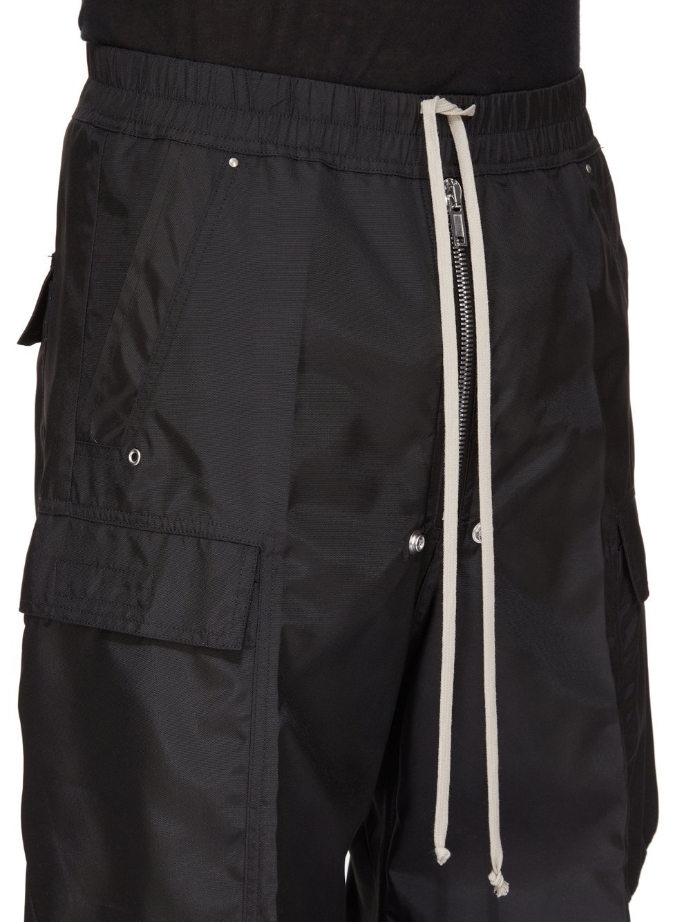 Rick Owens Drkshdw Drawstring Casual Pants In Black