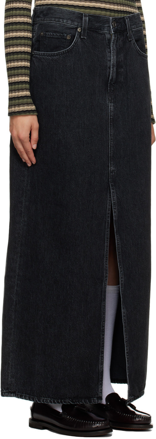 Shop Agolde Belt Loop Skirt