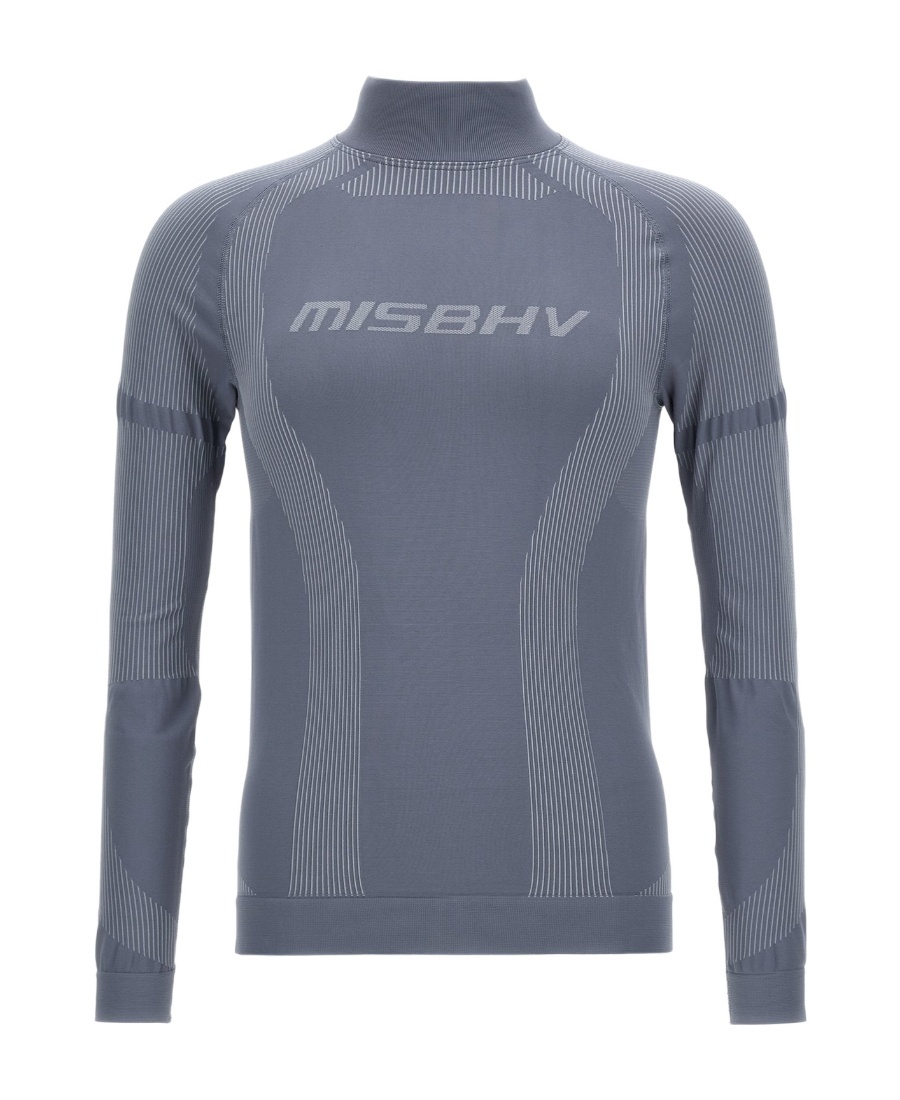 Misbhv Long-sleeved Sweater In Gray