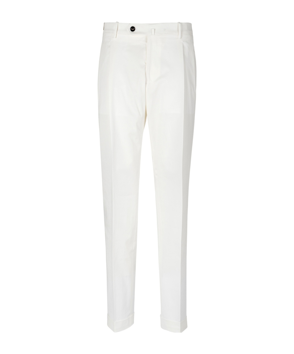 Berwich Tailored Wool Pants With Textured Finish In White