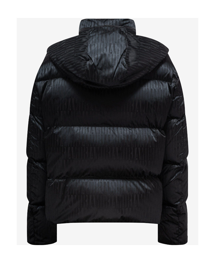 Amiri Logo-print Padded Jacket In Black