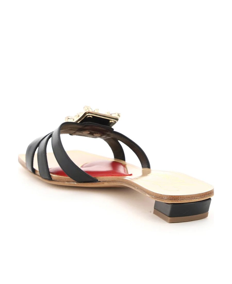 Roger Vivier Logo Flip-flops In Multicolor