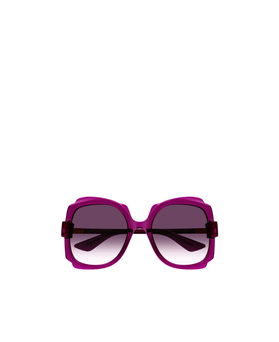 Gucci Square-frame Gradient Sunglasses In Purple