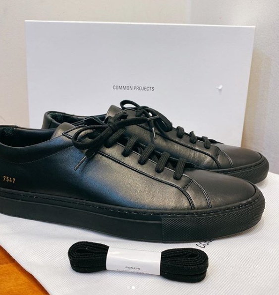 Common Projects 1528 Original Achilles Low Sneakers Shoes In Black
