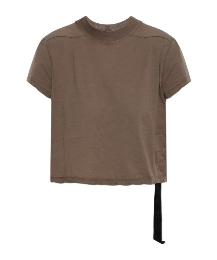 Rick Owens Drkshdw Short-sleeved T-shirt In Green