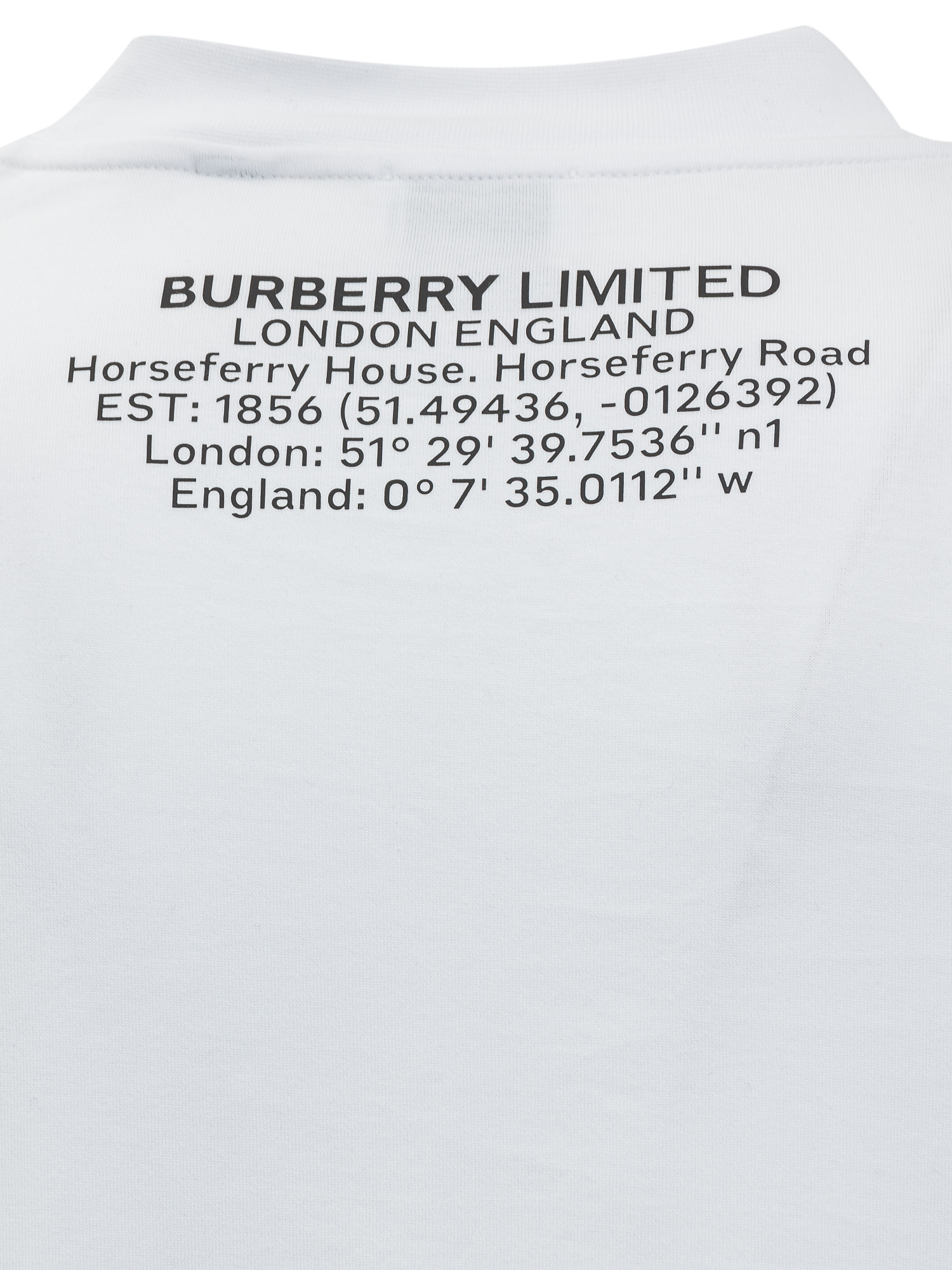 Burberry Shark-print T-shirt In White