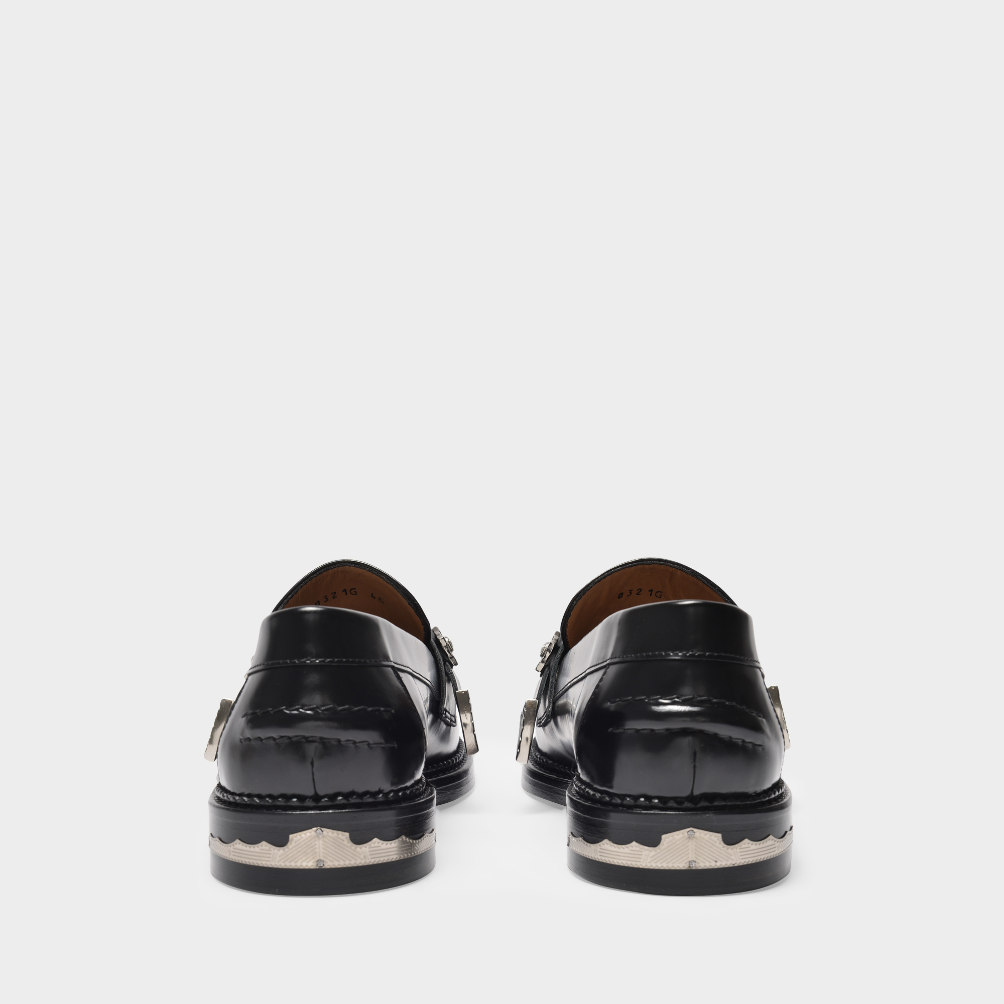 Toga Virilis Classic Polido Loafers In Black