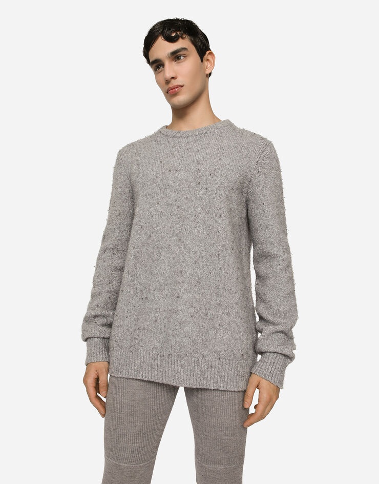 Dolce & Gabbana Sweater In Gray