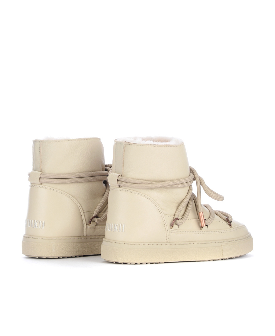 Inuikii Logo And Ankle Boots In Nude