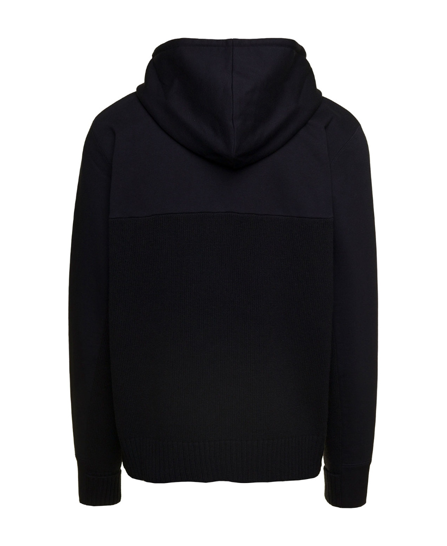 Shop Alexander Mcqueen Logo-print Cotton Hoodie In Black
