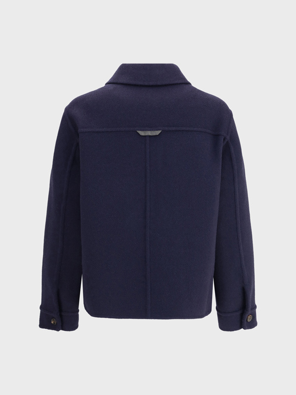 Brunello Cucinelli Refined Wool Jacket For Sophisticated Look