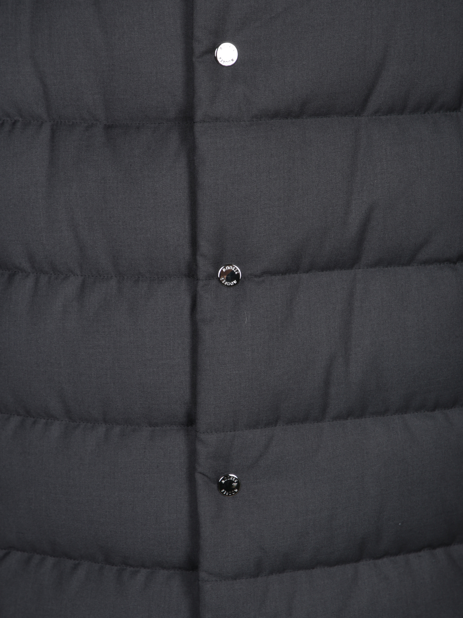 Moorer Long-sleeved Cotton Jacket In Black